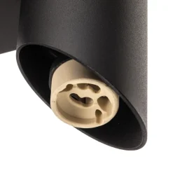 Vegglampe Eye Cut, svart