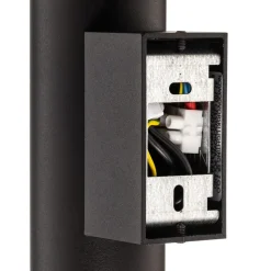 Vegglampe Eye Cut, svart