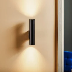 Vegglampe Eye, svart