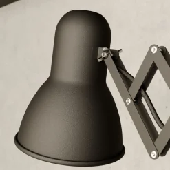 Vegglampe Harmony med skjærarm, svart