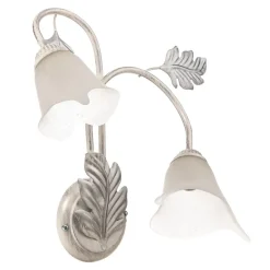 Vegglampe Marilena i florentinsk stil med 2 lyskilder