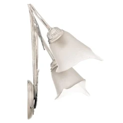 Vegglampe Marilena i florentinsk stil med 2 lyskilder