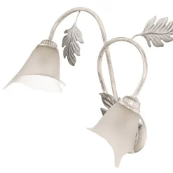 Vegglampe Marilena i florentinsk stil med 2 lyskilder