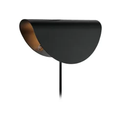 Vegglampe modell 2110, metall, svart