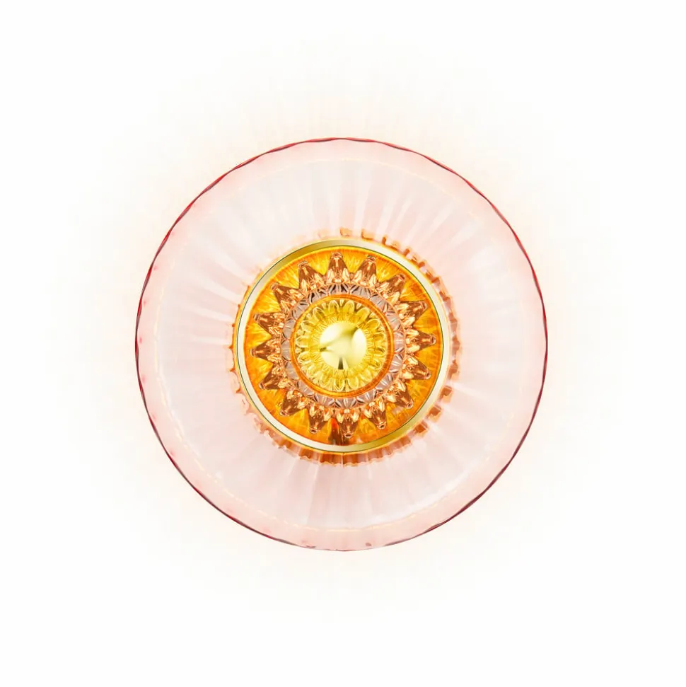 Vegglampe New Wave Optic, rosa, øyeeple, støpsel