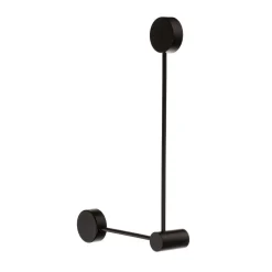 Vegglampe Orbit II 20/40, svart, 2 lyskilder