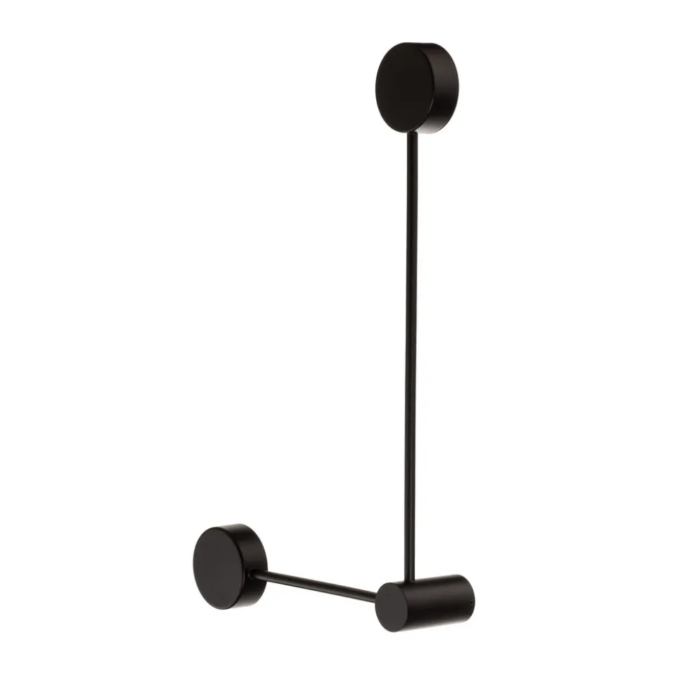 Vegglampe Orbit II 20/40, svart, 2 lyskilder