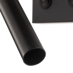 Vegglampe Soho sylindrisk leselampe svart/gull