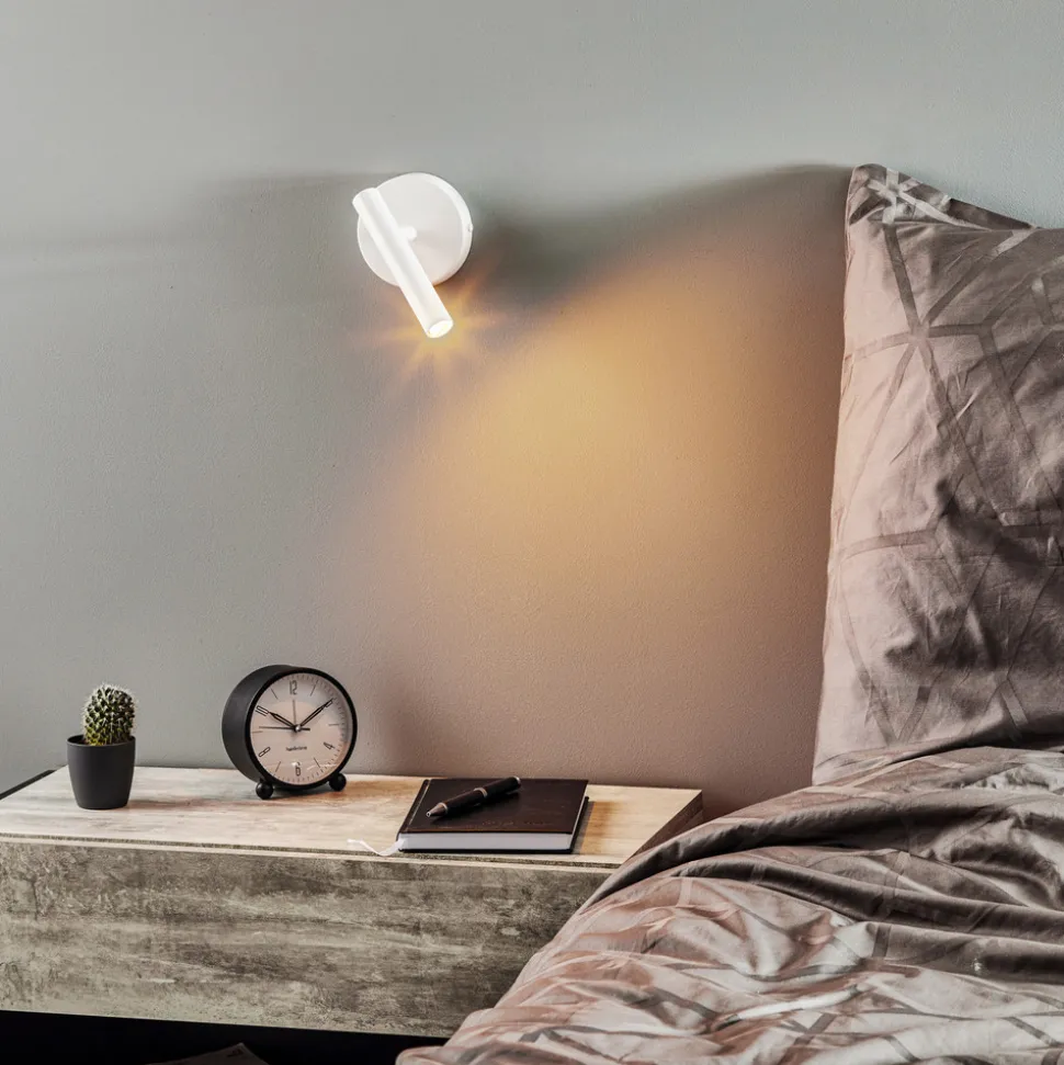 Vegglampe Sopel Høyde 15 cm, hvit