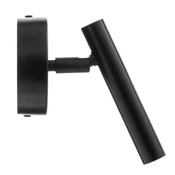 Vegglampe Sopel Høyde 15 cm, svart