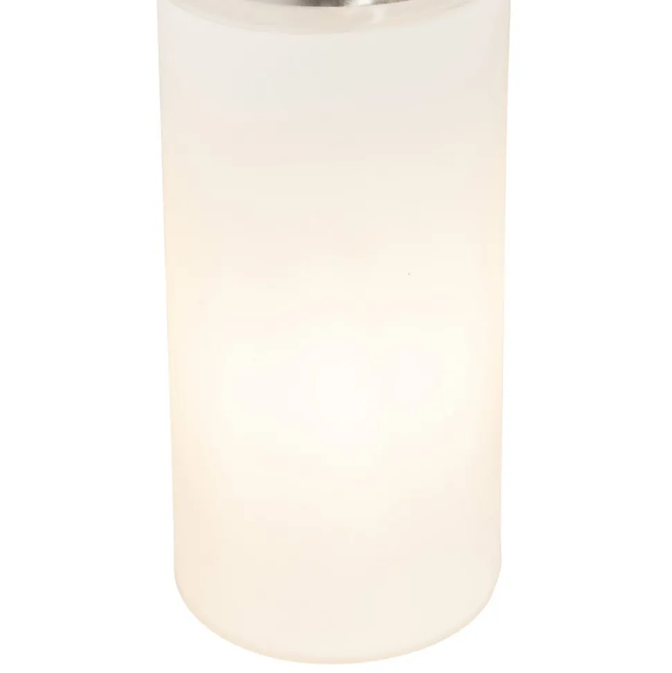 Vegglampe Space, nikkel, 2 lyskilder, IP44