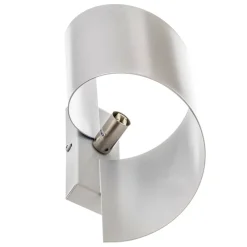 Vegglampe Spiner hvit, høyde 30 cm, stål