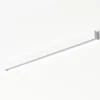Vegglampe Straight L, 122 cm, hvit