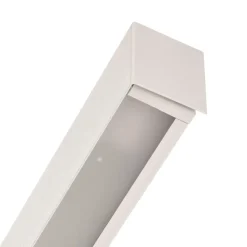 Vegglampe Straight M, 92 cm, hvit