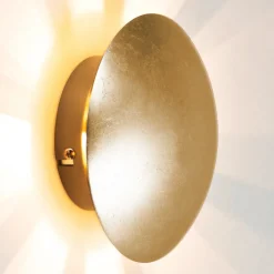 Vegglampe Sunset gull-antikk