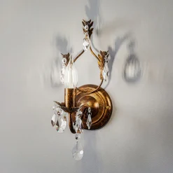 Vegglampe Teresa som lysekrone, 1 lyskilde