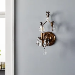 Vegglampe Teresa som lysekrone, 1 lyskilde