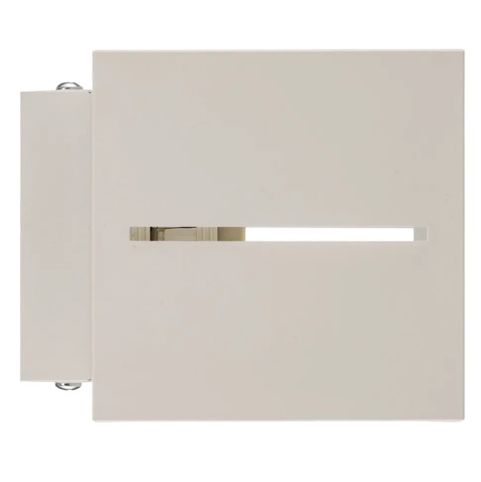 Vegglampe Top up/down, hvit krop