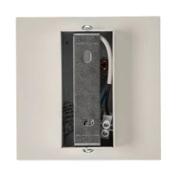 Vegglampe Top up/down, hvit krop