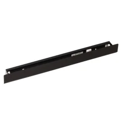 Vegglampe Wing, svart, stål, bryter, 68 cm bred