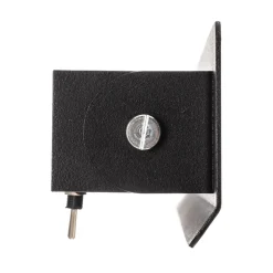 Vegglampe Wing, svart, stål, bryter, 68 cm bred