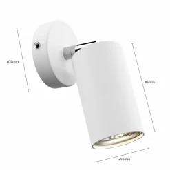 Veggspot Eye Spot 1 lyskilde, hvit