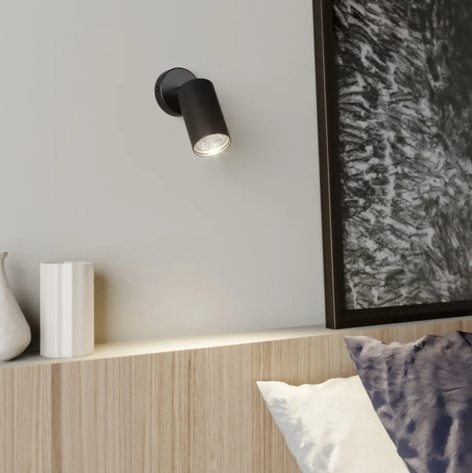 Veggspot Eye Spot 1 lyskilde, svart