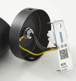 Veggspot Eye Spot 1 lyskilde, svart