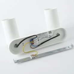 Veggspot Eye Spot med 2 lyskilder, hvit