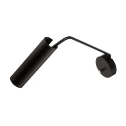 Veggspot Eye Super med bryter, svart