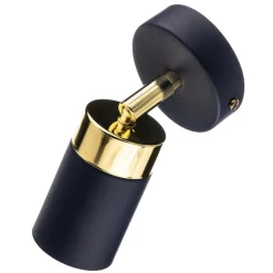 Veggspot Joker, 1 lyskilde, blå-gull