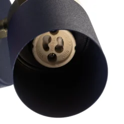 Veggspot Joker, 1 lyskilde, blå-gull