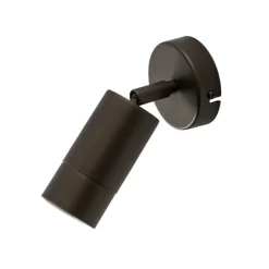 Veggspot Link, titan-gullfarget, bredde 8 cm, stål