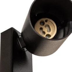 Veggspot Mono I svart