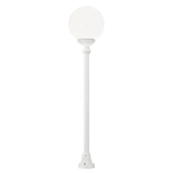 Veilampe 1132 med kuleskjerm, hvit