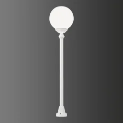 Veilampe 1132 med kuleskjerm, hvit