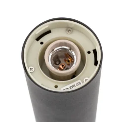 Veilampe Birk med effektivt lys, svart