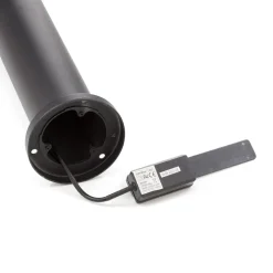 Veilampe Birk med effektivt lys, svart