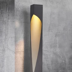 Veilampe Concordia av aluminium