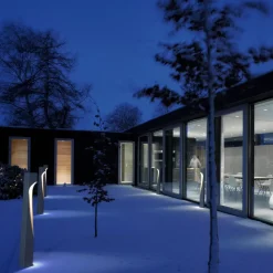 Veilampe Concordia av aluminium