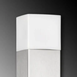 Veilampe Linus i stål