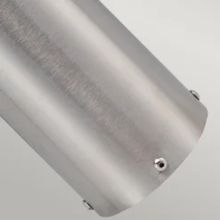 Veilampe Paignton av rustfritt stål, sølv