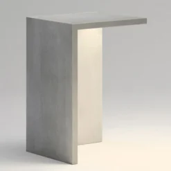 Vibia Empty 4130 utelampe av betong, 70 cm