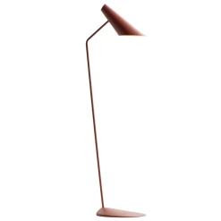 Vibia I.Cono 0712 designer-gulvlampe, rød-brun