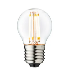 Vilkårlig LED-pære, E27 Ø 4,5 cm 3,5W 2 200K dimbar