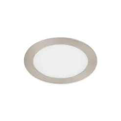 Virgo innfelt LED-belysning, RGBW, nikkel, Ø 17 cm