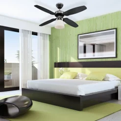 Westinghouse Capitol vifte grafitt, svart