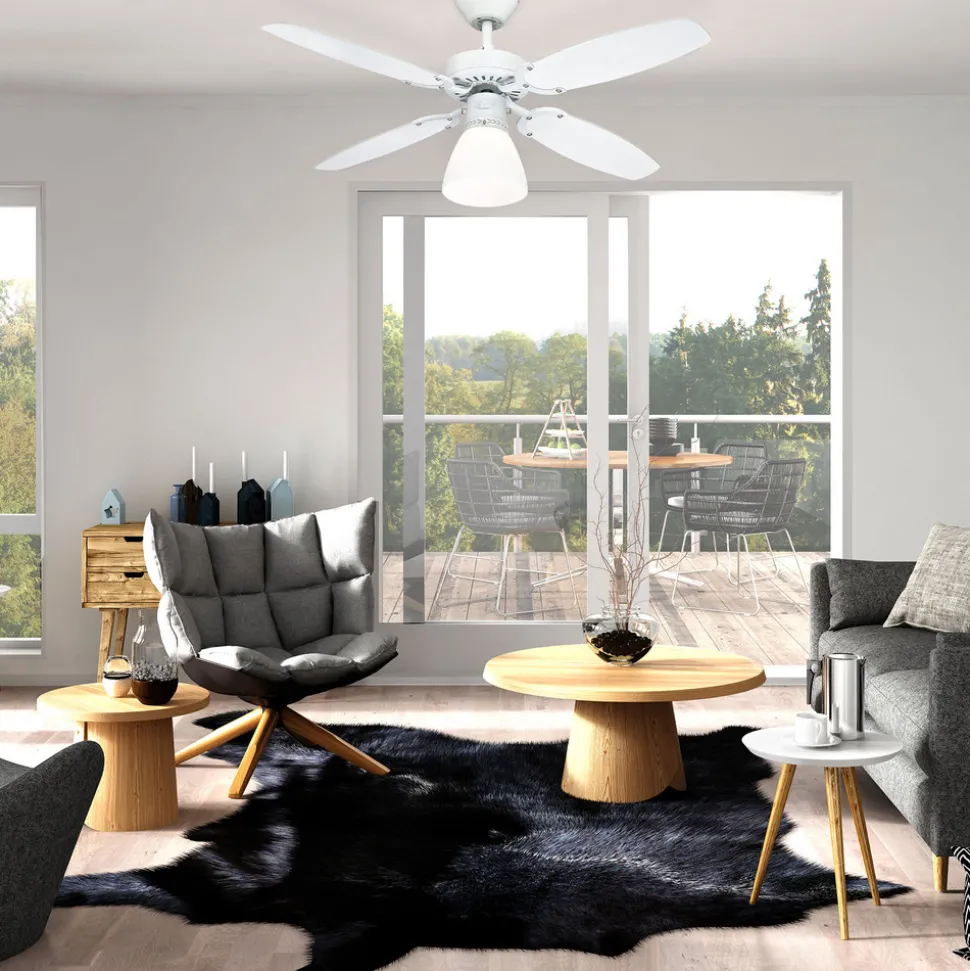 Westinghouse Capitol vifte vifteblad hvit, bøk