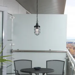 Westinghouse Crestview utendørs hengelampe, bur