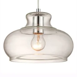 Westinghouse hengelampe 6345840 med glasskjerm